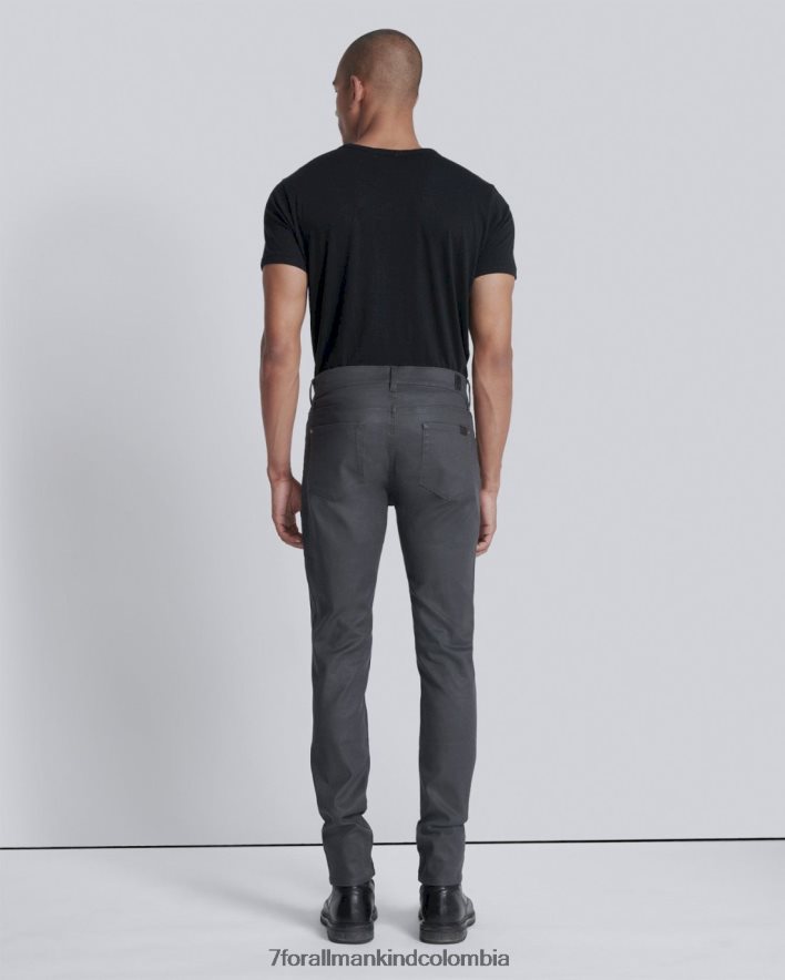 vestir 7 for All Mankind cónico delgado revestido en gris JBNRD662