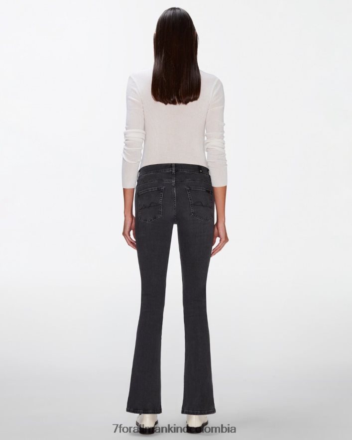 vestir 7 for All Mankind corte bootcut sin medida en gris oscuro JBNRD291