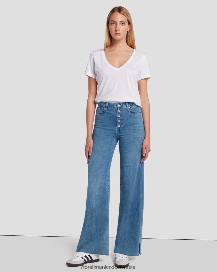 vestir 7 for All Mankind jo in vive de tiro ultra alto izquierdo JBNRD139