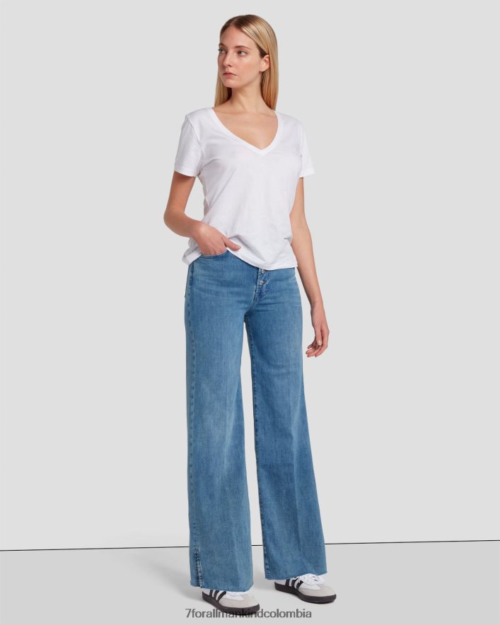 vestir 7 for All Mankind jo in vive de tiro ultra alto izquierdo JBNRD139