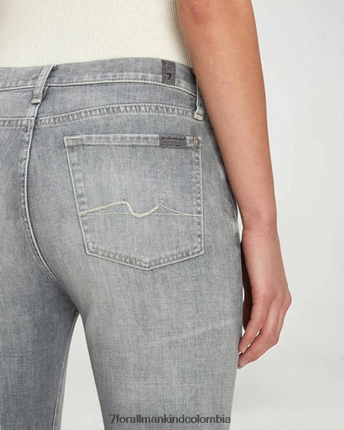 vestir 7 for All Mankind josefina mano izquierda en gris bergamota JBNRD153