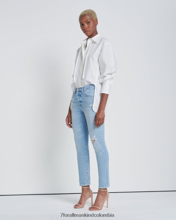 vestir 7 for All Mankind josefina vintage de lujo en flor salvaje JBNRD196