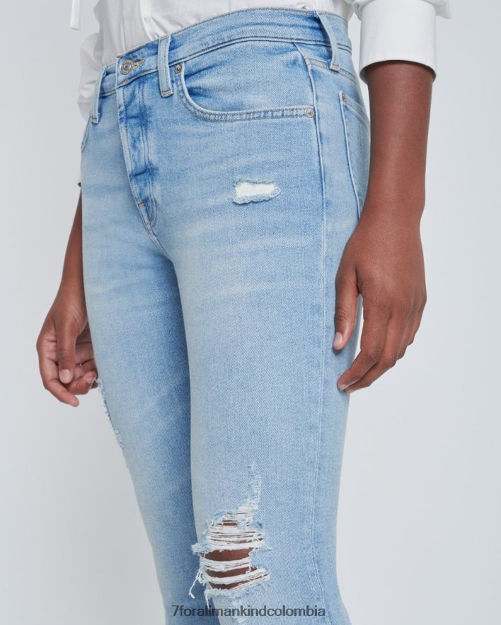 vestir 7 for All Mankind josefina vintage de lujo en flor salvaje JBNRD196