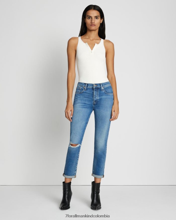 vestir 7 for All Mankind josefina vintage de lujo en lyme JBNRD87