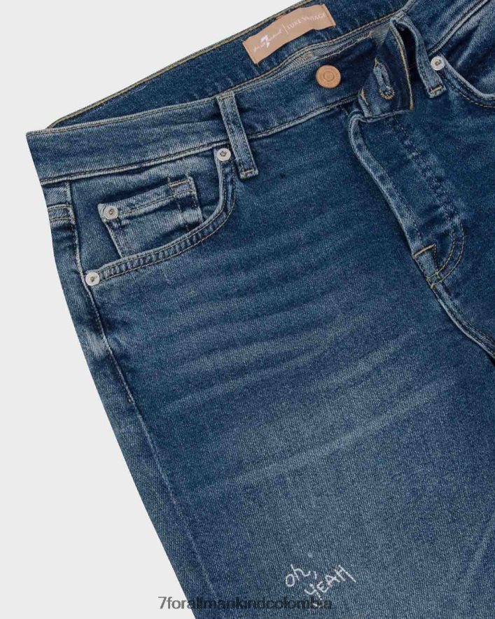 vestir 7 for All Mankind josefina vintage de lujo en petunia JBNRD307