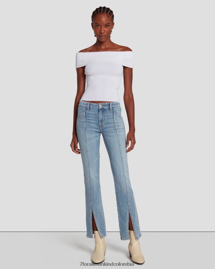 vestir 7 for All Mankind kimmie de sarga rota recta en de ville JBNRD29