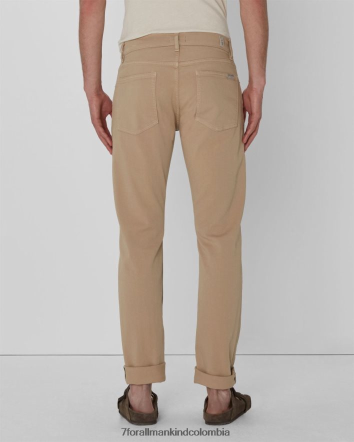 vestir 7 for All Mankind mano izquierda delgada en color canela JBNRD630