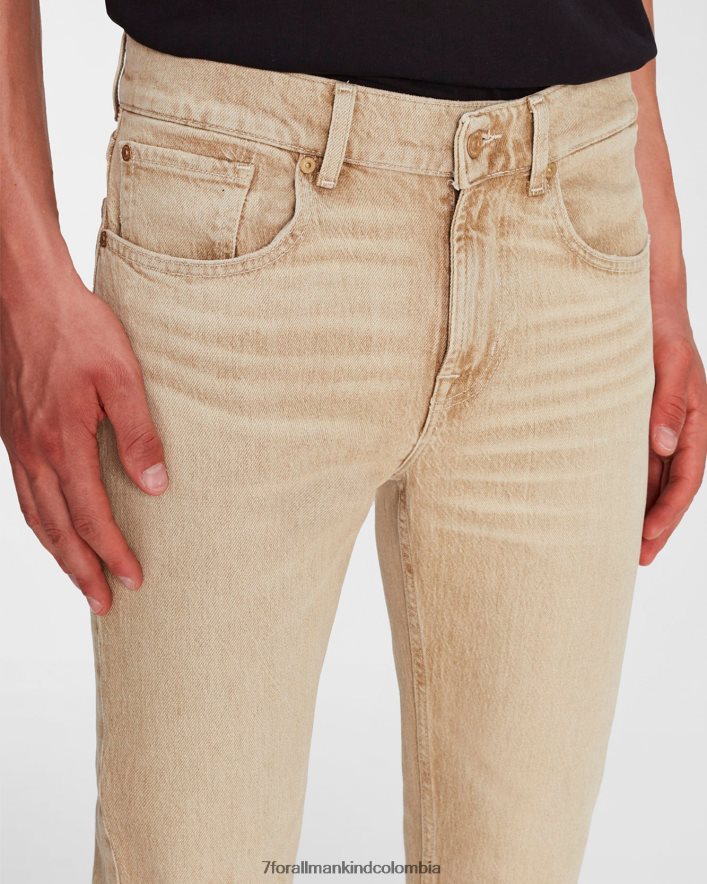 vestir 7 for All Mankind nacido de la naturaleza delgado y cónico en bambú JBNRD591