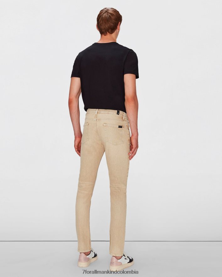 vestir 7 for All Mankind nacido de la naturaleza delgado y cónico en bambú JBNRD591