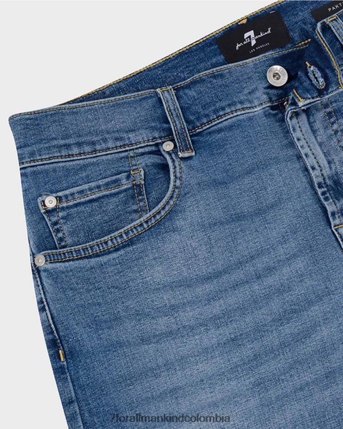 vestir 7 for All Mankind paxtyn en azul tenno JBNRD562