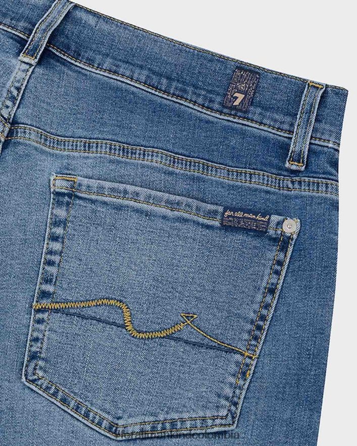 vestir 7 for All Mankind paxtyn en azul tenno JBNRD562