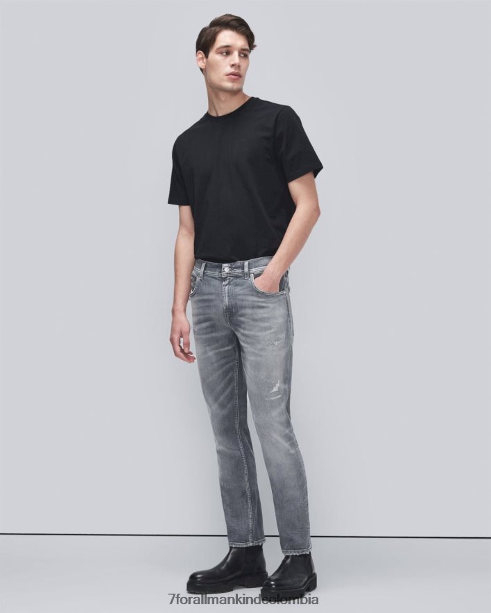 vestir 7 for All Mankind paxtyn vintage americano en gris seleccionado JBNRD649