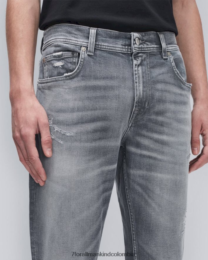 vestir 7 for All Mankind paxtyn vintage americano en gris seleccionado JBNRD649