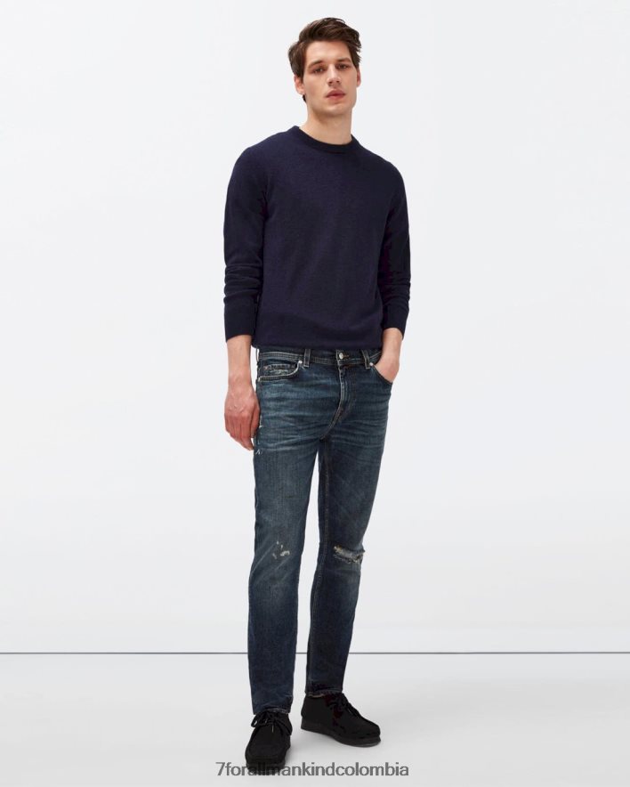vestir 7 for All Mankind paxtyn vintage americano en índigo JBNRD652