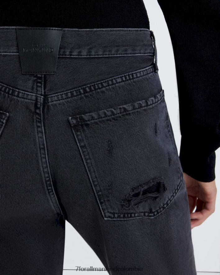 vestir 7 for All Mankind recto fácil en iris nocturno JBNRD329