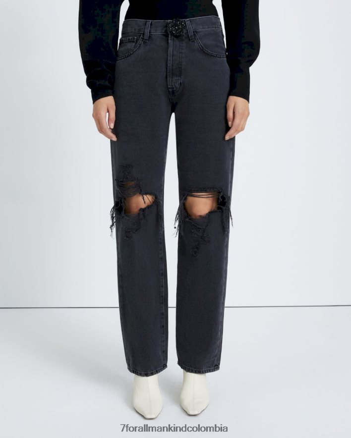 vestir 7 for All Mankind recto fácil en iris nocturno JBNRD329