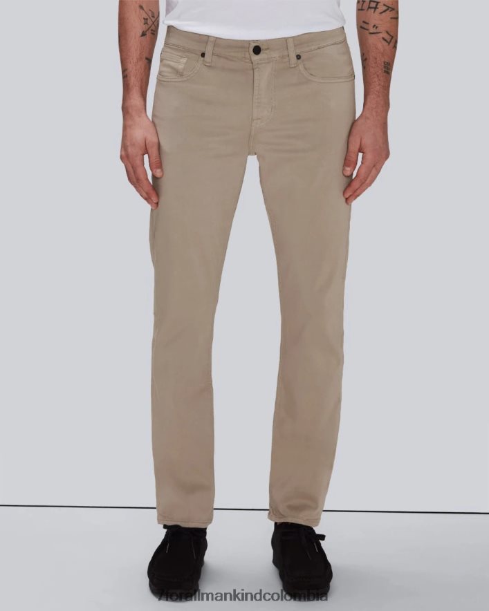 vestir 7 for All Mankind rendimiento de lujo más delgado en gris sombra JBNRD529