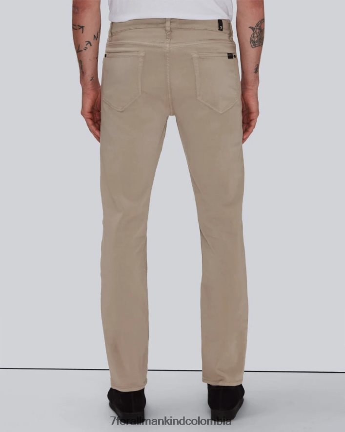 vestir 7 for All Mankind rendimiento de lujo más delgado en gris sombra JBNRD529