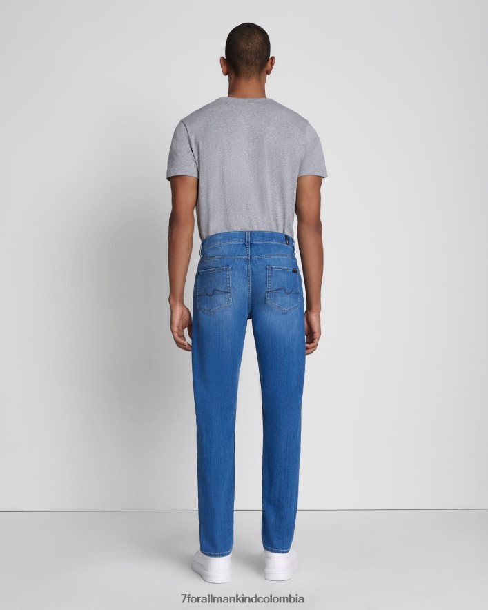 vestir 7 for All Mankind rendimiento de lujo plus paxtyn en azul medio JBNRD542