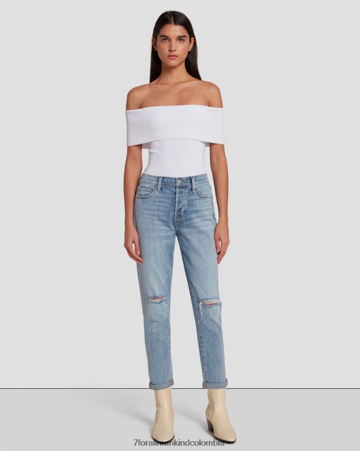 vestir 7 for All Mankind sarga rota josefina en de ville JBNRD28