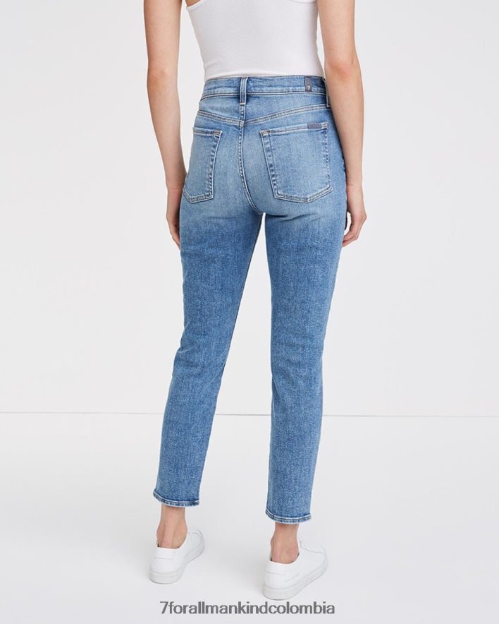 vestir 7 for All Mankind skinny tobilleros de talle alto en sloane vintage JBNRD302