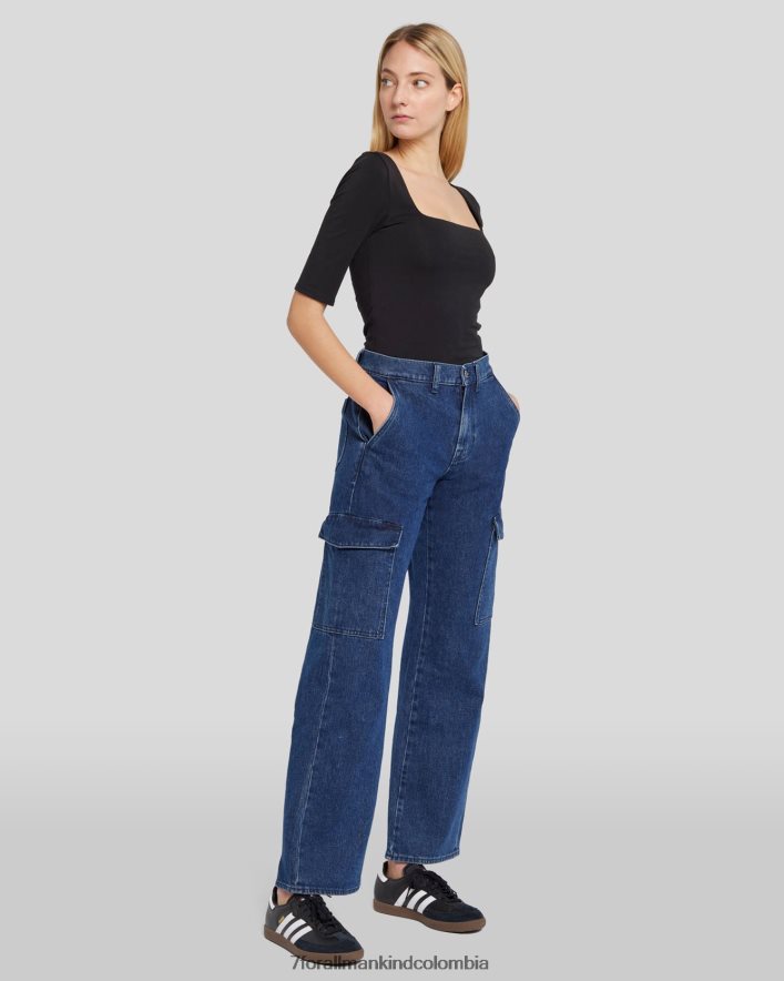 vestir 7 for All Mankind tess cargo jean en secreto JBNRD9