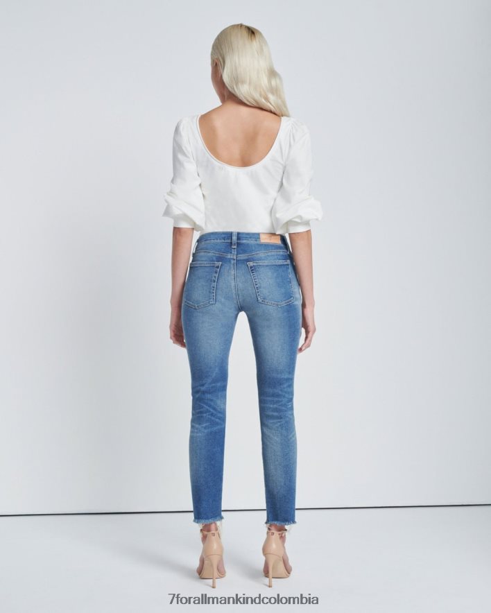 vestir 7 for All Mankind tobillo de lujo vintage roxanne en petunia JBNRD152