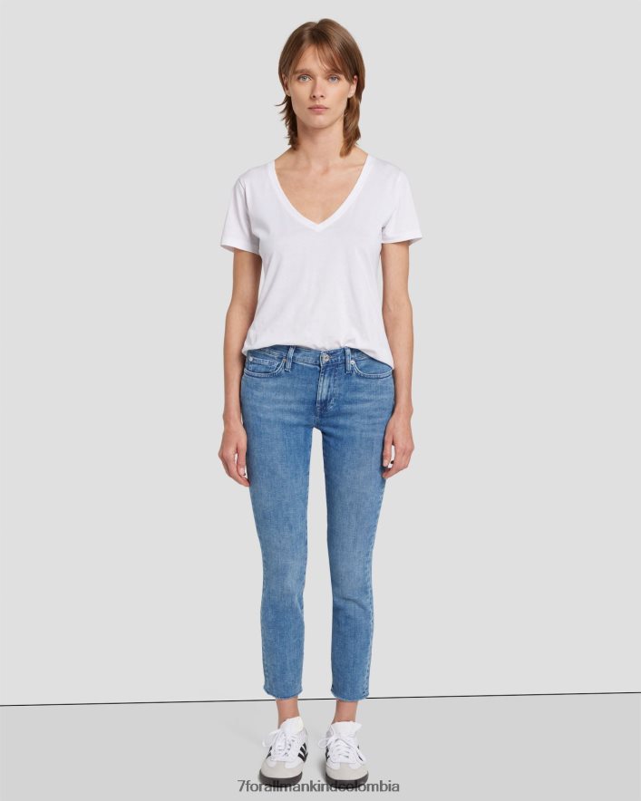 vestir 7 for All Mankind tobillo de roxanne de la mano izquierda en vive JBNRD176