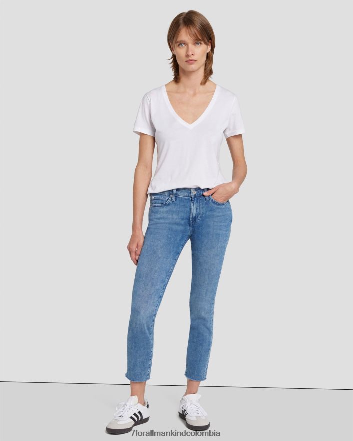 vestir 7 for All Mankind tobillo de roxanne de la mano izquierda en vive JBNRD176