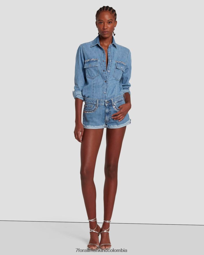vestir 7 for All Mankind camisa vaquera vibe adr JBNRD41