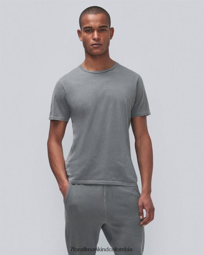 vestir 7 for All Mankind Camiseta color carbón con tinte mineral JBNRD762