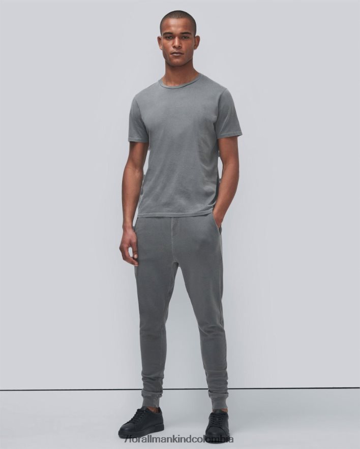 vestir 7 for All Mankind Camiseta color carbón con tinte mineral JBNRD762