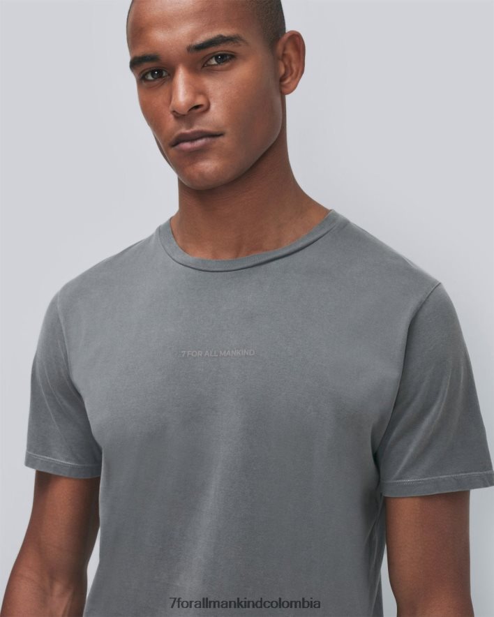 vestir 7 for All Mankind Camiseta color carbón con tinte mineral JBNRD762