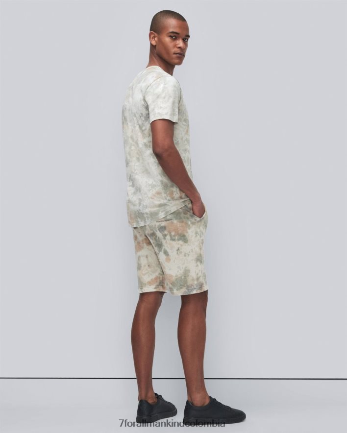 vestir 7 for All Mankind Camiseta con teñido anudado mineral en camuflaje JBNRD767