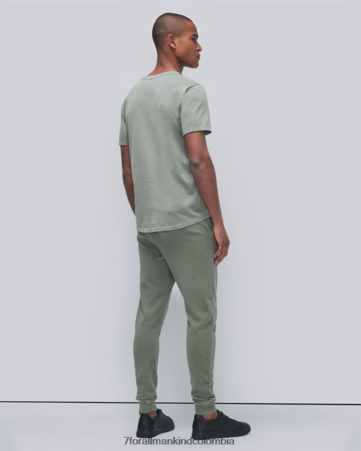 vestir 7 for All Mankind Camiseta militar ligera con tinte mineral JBNRD765