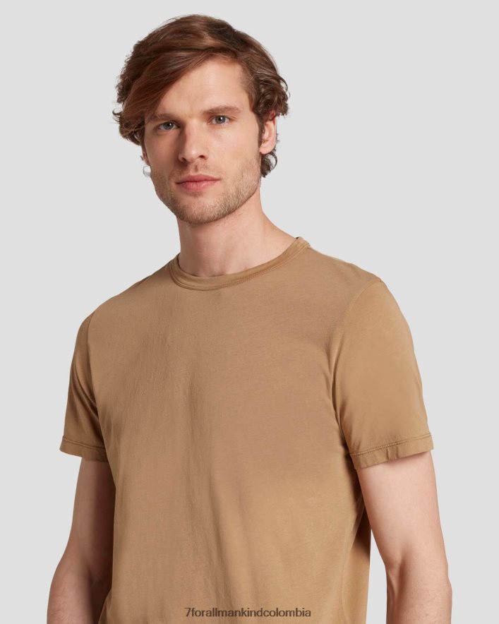 vestir 7 for All Mankind camiseta de algodón de peso pluma en el lecho del río JBNRD752