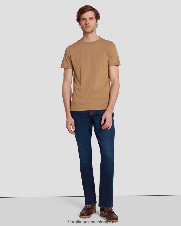 vestir 7 for All Mankind camiseta de algodón de peso pluma en el lecho del río JBNRD752