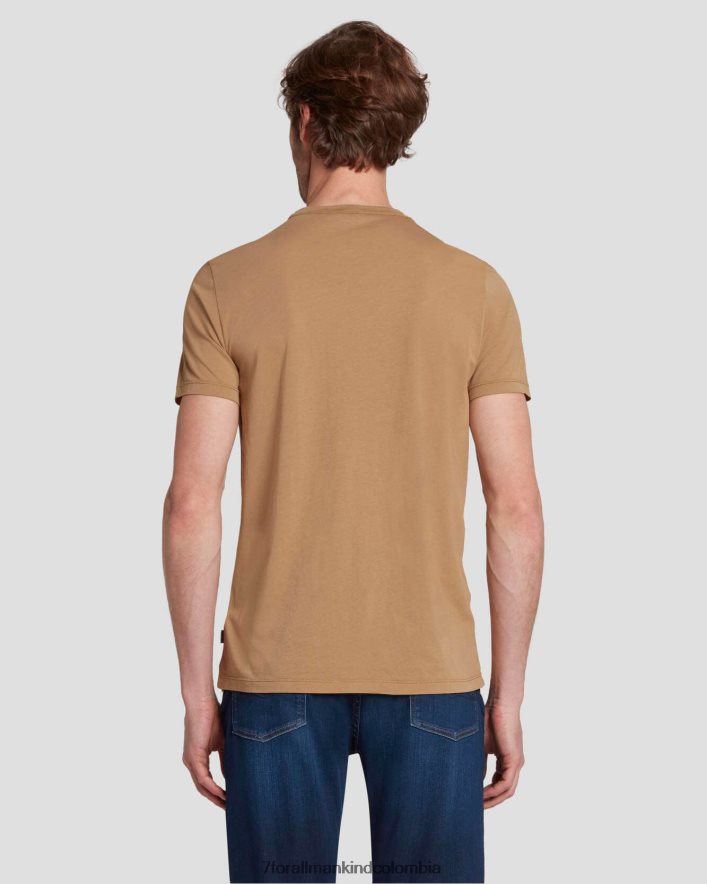 vestir 7 for All Mankind camiseta de algodón de peso pluma en el lecho del río JBNRD752