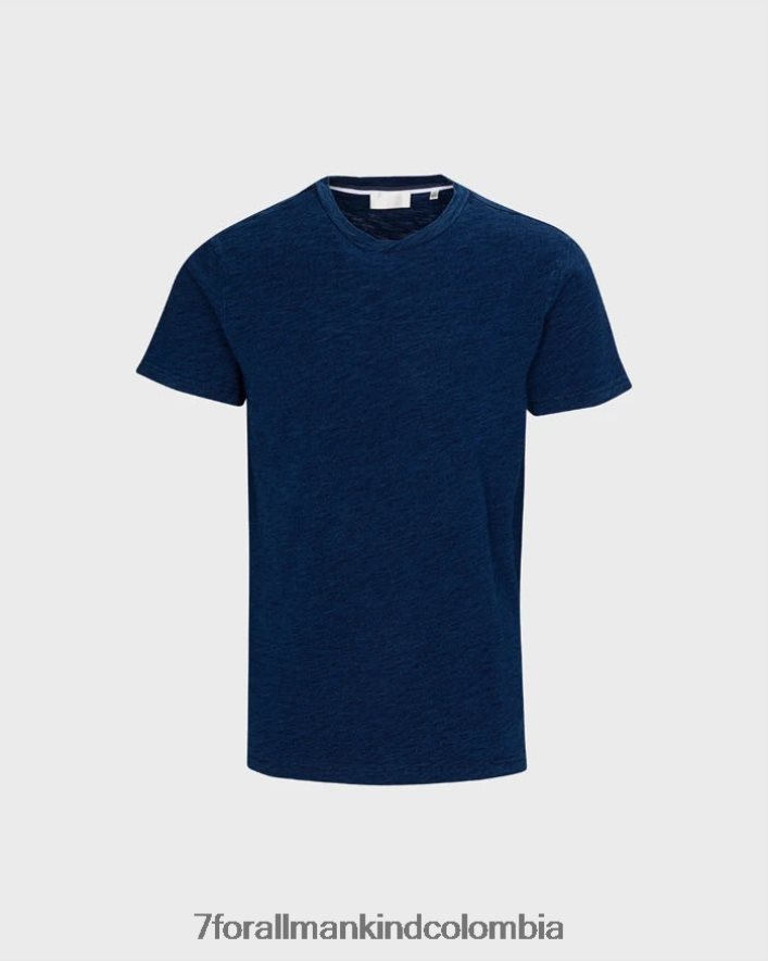 vestir 7 for All Mankind camiseta de hilo índigo en índigo JBNRD759