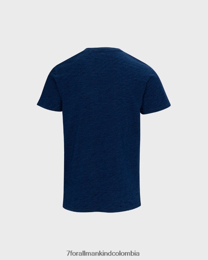 vestir 7 for All Mankind camiseta de hilo índigo en índigo JBNRD759