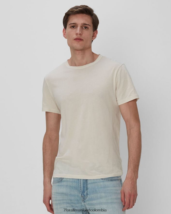 vestir 7 for All Mankind camiseta de peso pluma en mantequilla JBNRD744