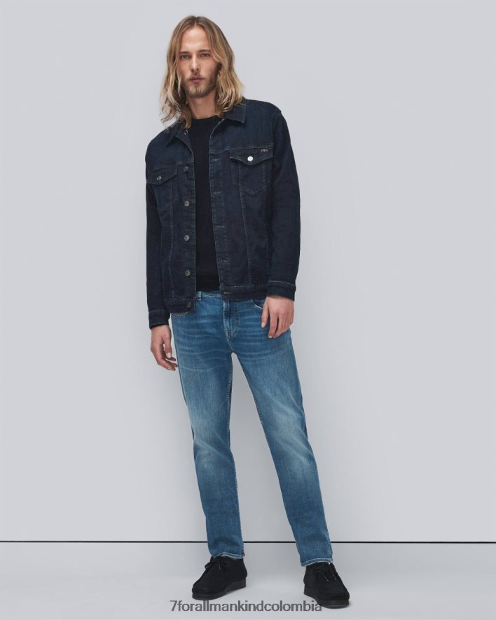 vestir 7 for All Mankind Chaqueta estilo camionero Stretch Tek Perfect en color nativo JBNRD670