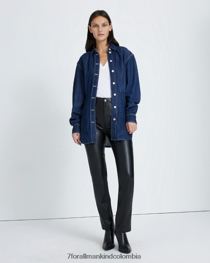 vestir 7 for All Mankind Sobrecamisa denim lustre en Curioso JBNRD301