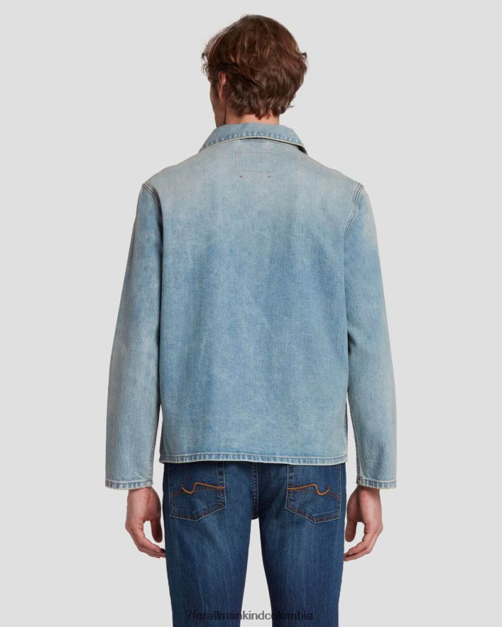 vestir 7 for All Mankind Sobrecamisa utilitaria Heritage de Take the Road JBNRD494