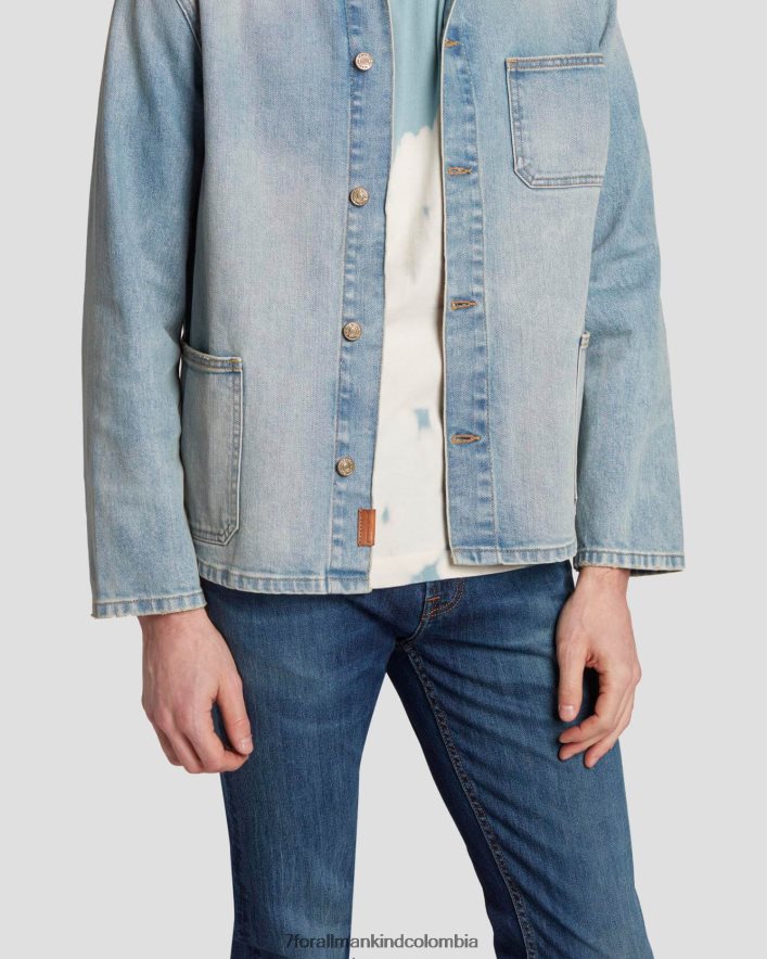 vestir 7 for All Mankind Sobrecamisa utilitaria Heritage de Take the Road JBNRD494