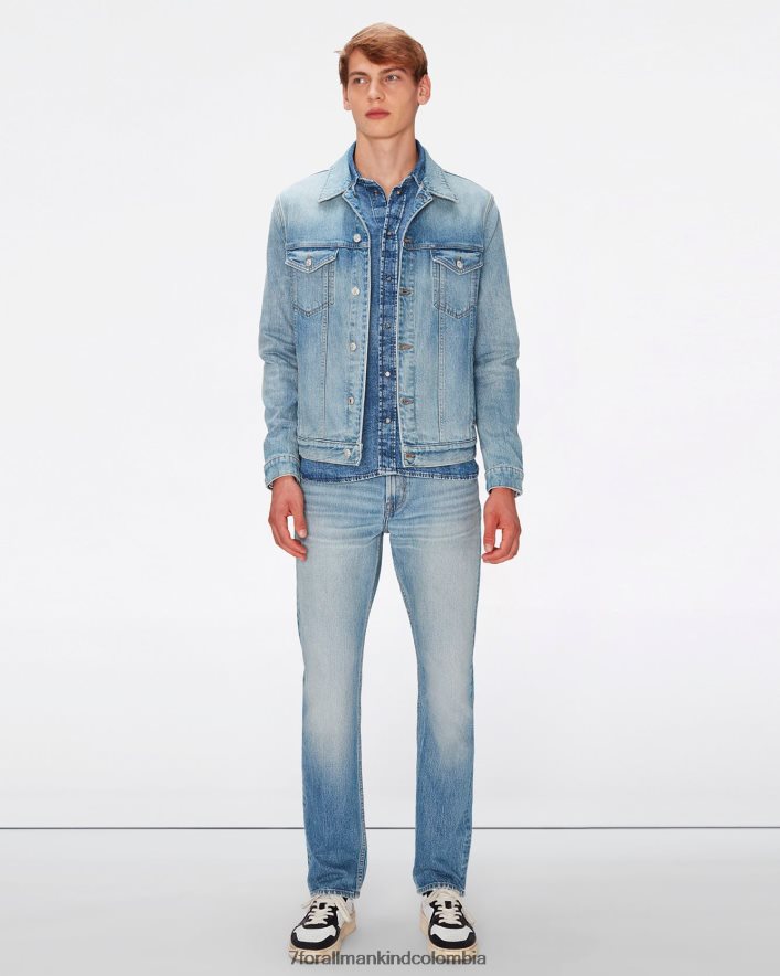 vestir 7 for All Mankind chaqueta de camionero perfecta en cascada JBNRD521