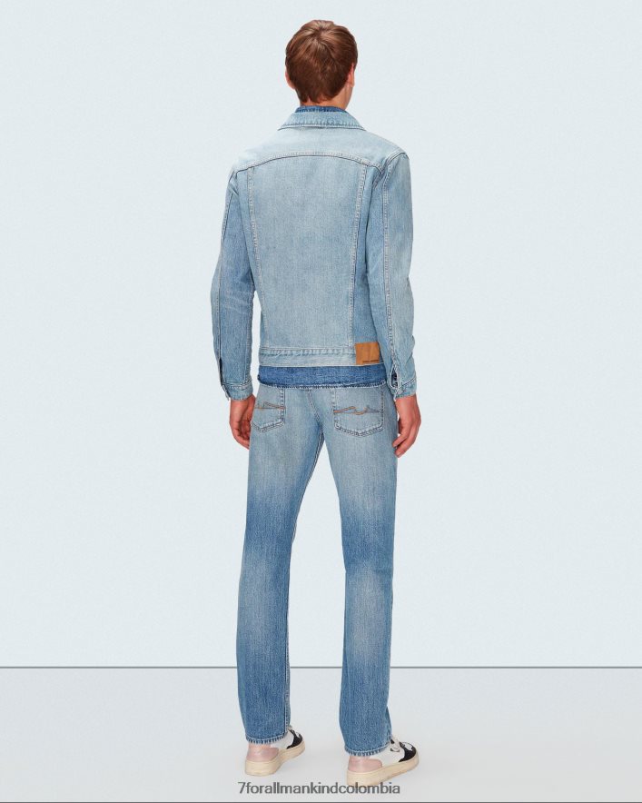 vestir 7 for All Mankind chaqueta de camionero perfecta en cascada JBNRD521