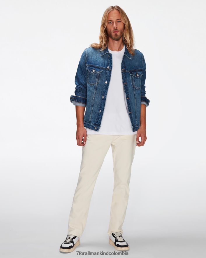 vestir 7 for All Mankind chaqueta de camionero perfecta en laguna JBNRD518