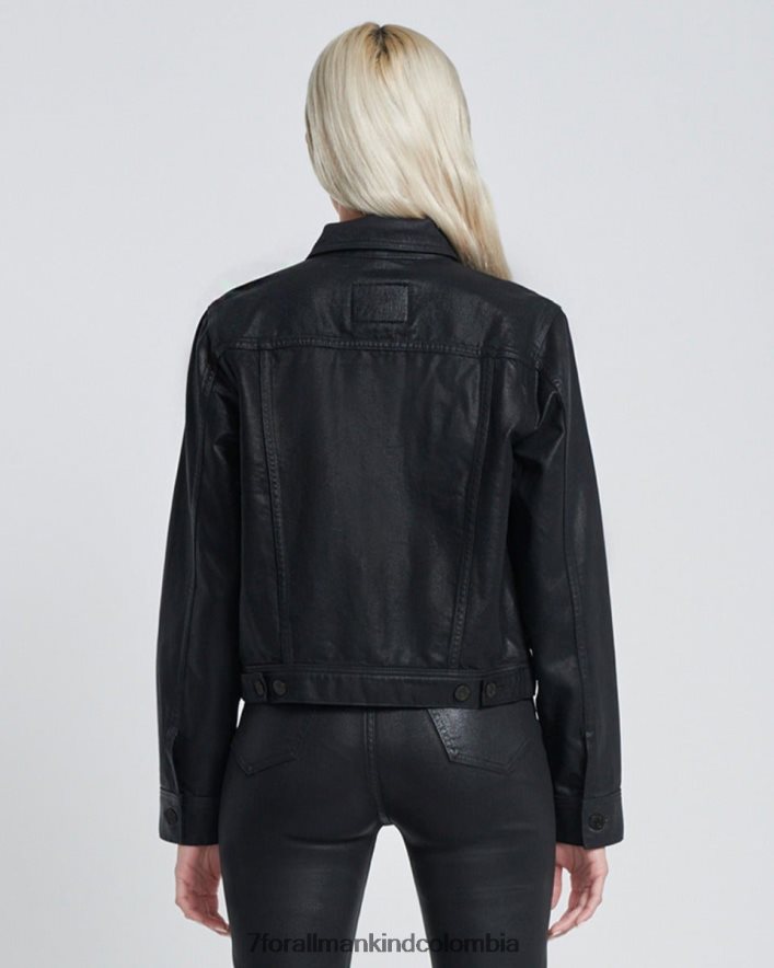 vestir 7 for All Mankind chaqueta trucker revestida clásica con diseño de madriguera de conejo JBNRD129
