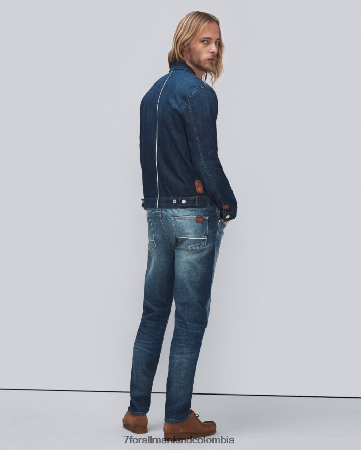 vestir 7 for All Mankind orillo la chaqueta de camionero mojo en frontier JBNRD683